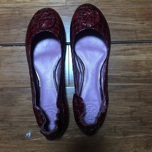 Red Tory Burch Flats